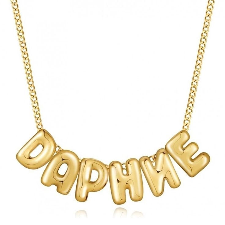 PERSONALIZED BUBBLE NECKLACE