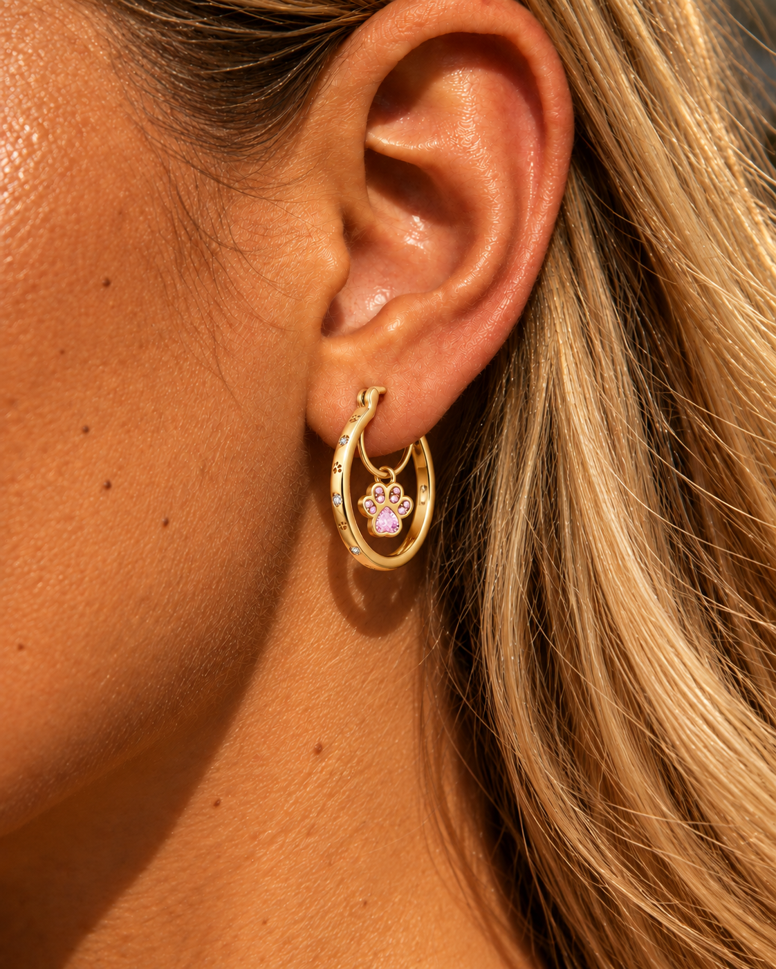 BARBIE Ohrringe Gold