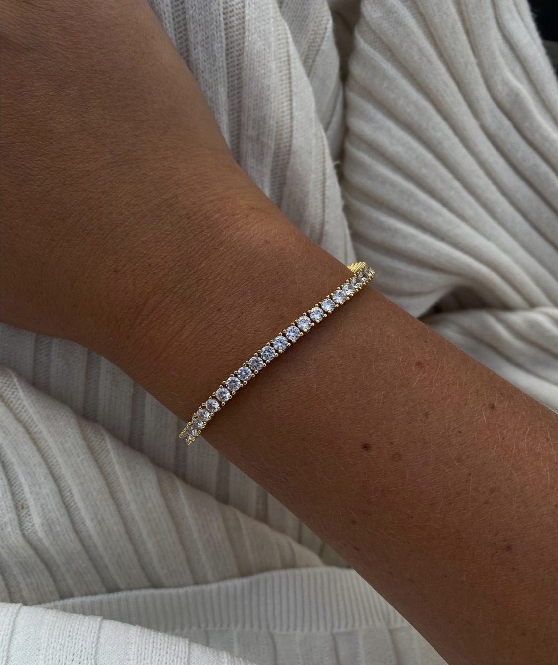 Tennis Bracelet Gold